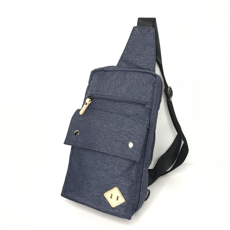 Bolso de pecho para hombre, bolso bandolera, riñonera, bolso cruzado tipo bandolera, bolso de hombro informal, bolso cruzado unisex elegante