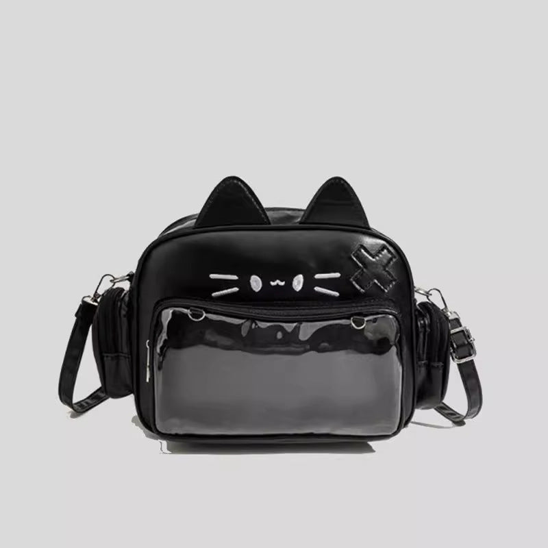 Lindo bolso transparente para niñas pequeñas, mochila para niñas, bolso cruzado para niños y adolescentes