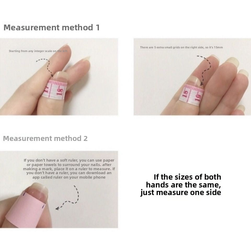 Hot Sale Hand Painted 3D Carving White Premium Medium and Long Press on Nails