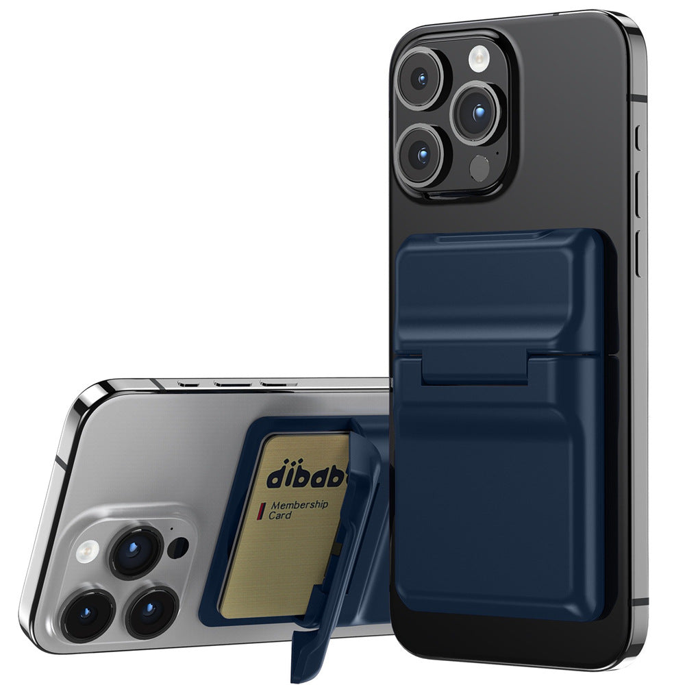 MagSafe Wallet for iPhone - Heavy Duty MIL-STD Snap-On Phone Magnetic Wallet and Phone Card Holder - Detachable and Slim Hard Case for iPhone 17 Pro Max /16 Pro Max/15/14/13/12 Series -dropshippingabc.com