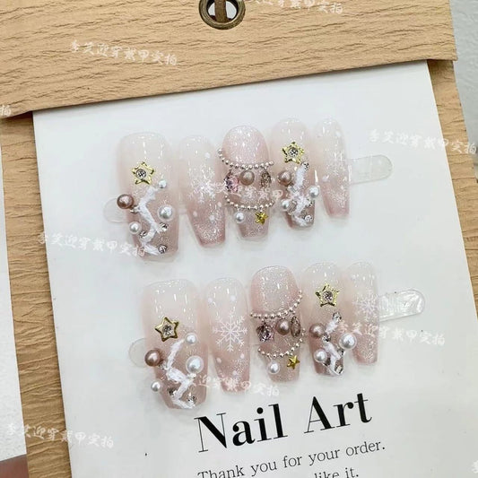 0994- Handmade press on nails fake nails removable