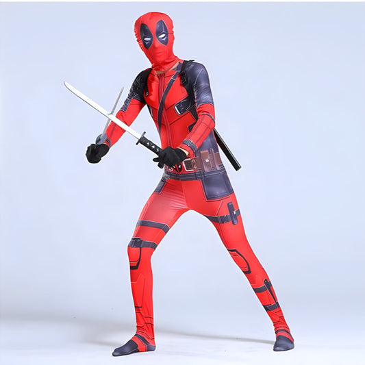 Mallas de Deadpool, disfraces infantiles, cosplay, Halloween, ropa de baile de Deadpool, disfraces de anime para hombre