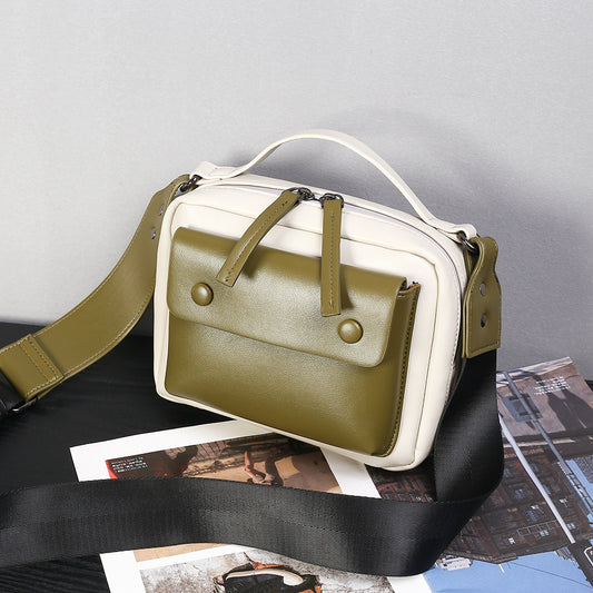 Bolso bandolera pequeño, versátil y casual, con diseño de primavera. Bolso bandolera pequeño y elegante.