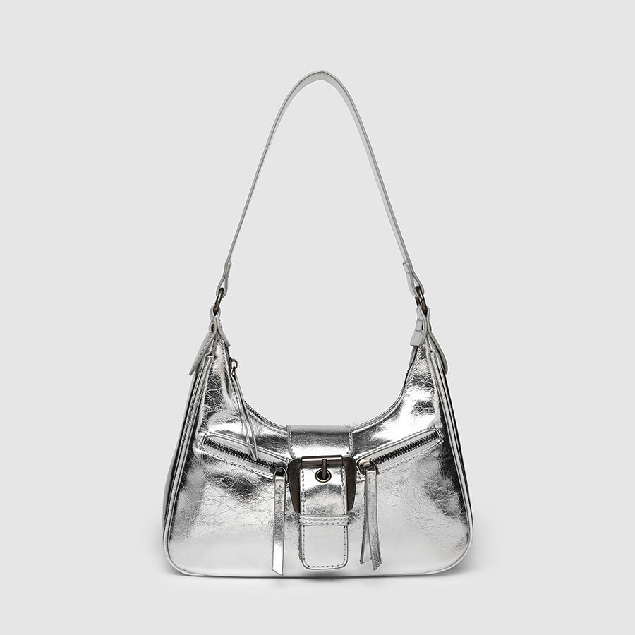 Underarm shoulder bag, women's retro women's bag shoulder hobo bag, Crossbody shoulder bag, fashion crescent bag