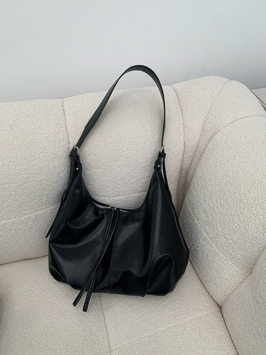 Bolso bandolera retro, bolso tote de moda para mujer, ideal para otoño e invierno, bolso cruzado de gran capacidad