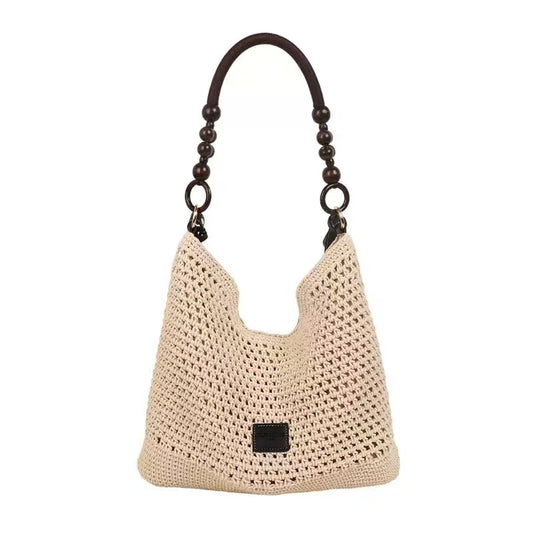 Fashion Premium Tote – Large Summer Woven Straw Shoulder Bag, Convertible Crossbody Purse