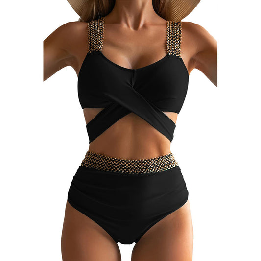 Elastic Bikini Swimsuit for Women Tummy Control Business Product After sales Guarantee