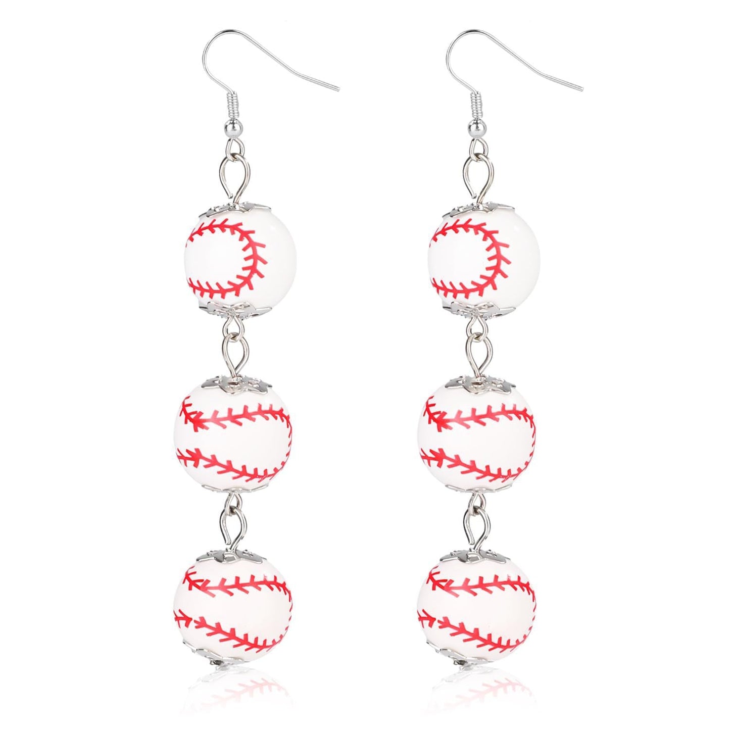 Rhinestone Football & Rugby Earrings for Women - Sparkling Sports Fan Dangle Drop Stud Earrings -dropshippingabc.com