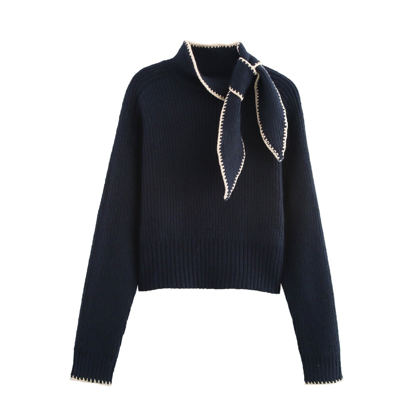 Sweet Sweater Bow Detail Knit
