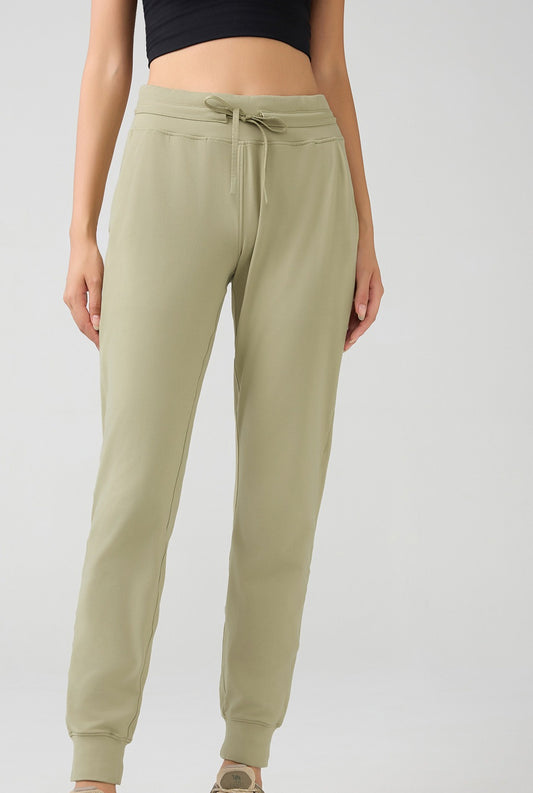 Women's High Waist Tapered Fitness Leggings