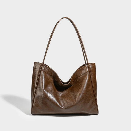 Bolso tote de piel suave para mujer, bolso tote de gran capacidad, bolso de mano, bolso de hombro, bolso de axila para ir a clase o al trabajo.