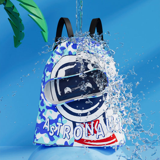 Bolsa de natación infantil, neceser con separadores para artículos secos y húmedos, bolsa de almacenamiento de natación de gran capacidad, mochila organizadora para la playa.