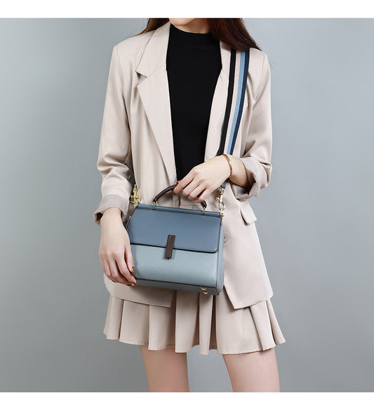 Bolso de mano de piel de vacuno, bandolera de piel 8853