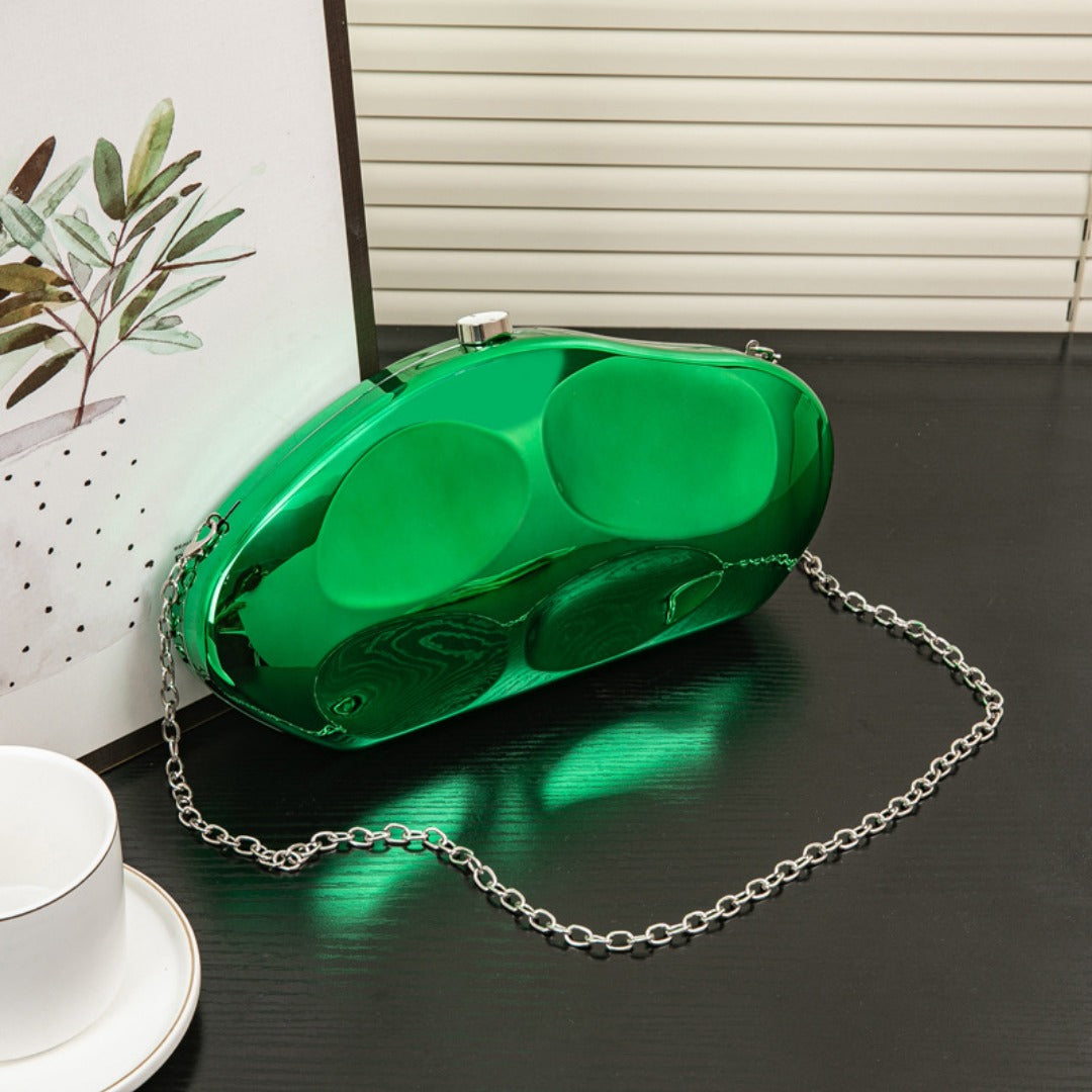 Bolso acrílico brillante, bolso bandolera para cena, bolso de mano de noche, bolso de graduación, bolso de fiesta, bolso de mano para graduación. 