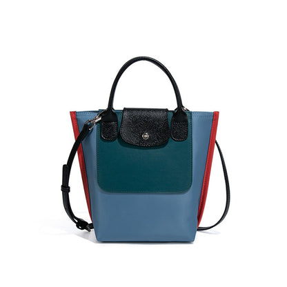 Bolso tote elegante de nailon a juego - Bolso de hombro de gran capacidad, bolso de mano de moda de alta calidad para mujer, estilo cruzado versátil