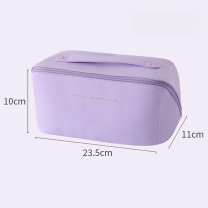 Makeup bag organizers,stylish cosmetic bag, large capacity portable versatile travel products toilet bag woman, makeup bag with compartments,