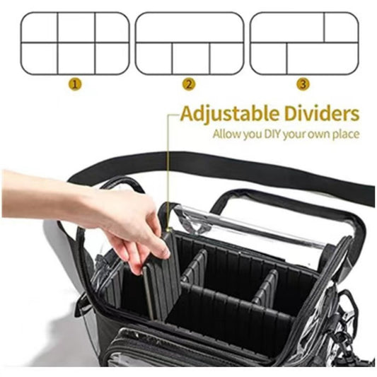 Portable vanity case transparent cosmetic bag, toilet bag storage bag, cosmetic bag transparent bag, Transparent Cosmetic Bag,