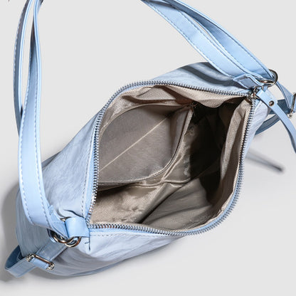 Bolso hobo elegante, bolso de hombro multiusos, mochila para mujer 