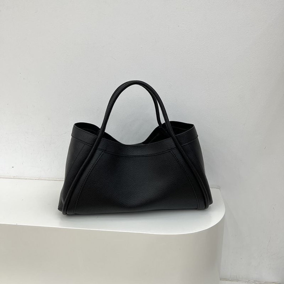 Bolso de mano grande con asa superior, bolso tote informal, minimalista, popular y versátil, bolso tote retro para ir al trabajo, bolso de hombro con correa cruzada