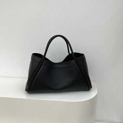 Bolso de mano grande con asa superior, bolso tote informal, minimalista, popular y versátil, bolso tote retro para ir al trabajo, bolso de hombro con correa cruzada