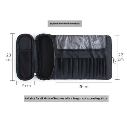 Travel makeup bag,Makeup bag organizers,Makeup bags small, makeup bag, makeup brush bag, storage bag multi-function, folding professional beauty makeup storage bag