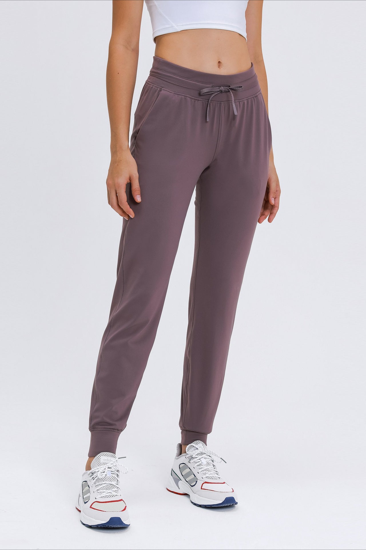 Women's High Waist Tapered Fitness Leggings