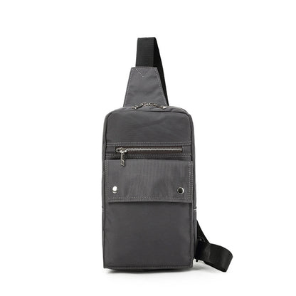 Bolso de pecho para hombre, bolso bandolera, riñonera, bolso cruzado tipo bandolera, bolso de hombro informal, bolso cruzado unisex elegante 