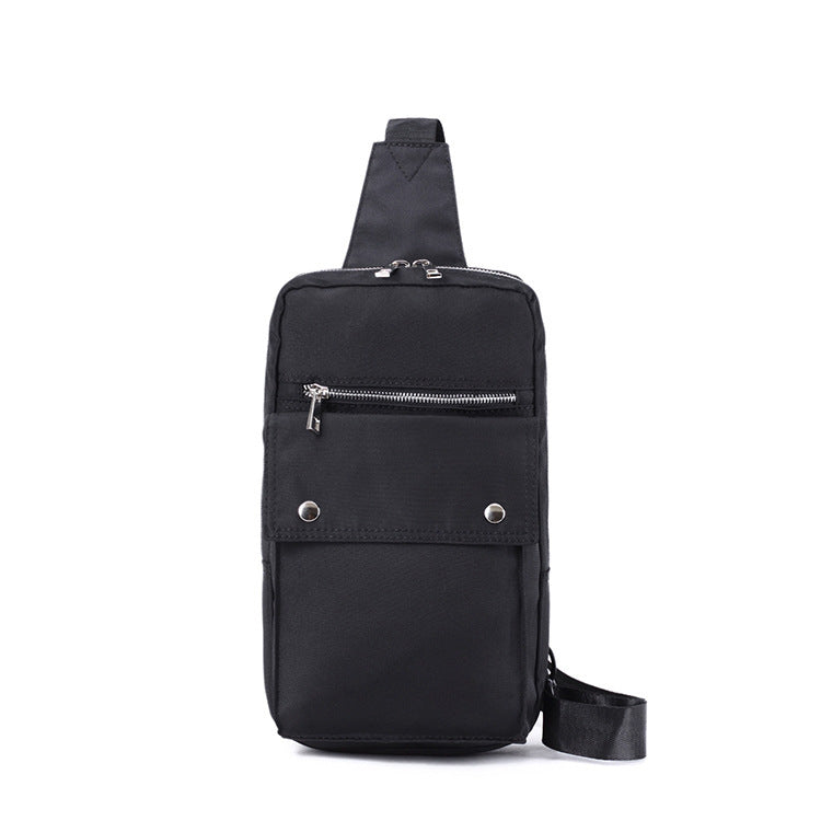 Bolso de pecho para hombre, bolso bandolera, riñonera, bolso cruzado tipo bandolera, bolso de hombro informal, bolso cruzado unisex elegante 
