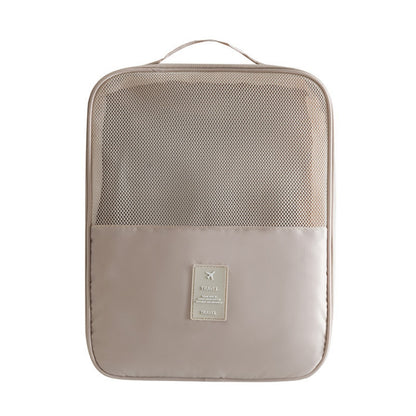 Bolsa de gran capacidad para guardar hasta tres pares de zapatos, práctica bolsa de tela Oxford, impermeable, tipo maleta con ruedas. 