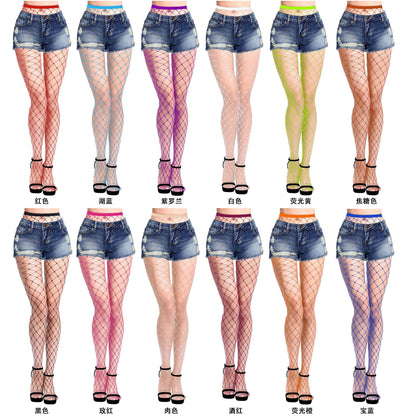 Lingerie Fishnet Stockings Mesh Hollow Out Bodysuit Pajamas Shorts Uniform Temptation