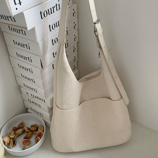 Bolso hobo suave de gran capacidad, bolso de hombro de verano para mujer, bolso de mano informal para ir al trabajo, bolso tote para el día a día 