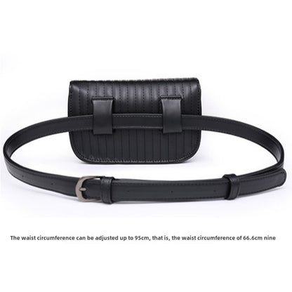 Riñonera pequeña para mujer Rivet: bolso de cintura informal y moderno para viajes, deportes, vacaciones, correr y playa; compacta, elegante y funcional. 