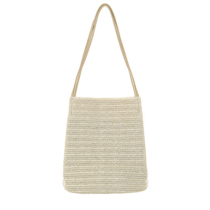 Bolso hobo tejido, bolso hobo bohemio de verano, bolso de hombro con cierre magnético, bolso de paja de playa para el verano 