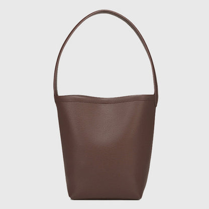 Bolso de mano versátil de diseño, bolso hobo, bolso tipo cubo texturizado para mujer 