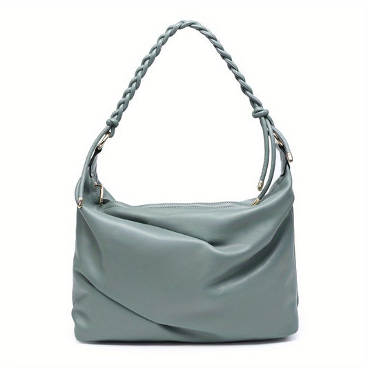 Small Shoulder Bag Unique Handmade Woven Handle hobo