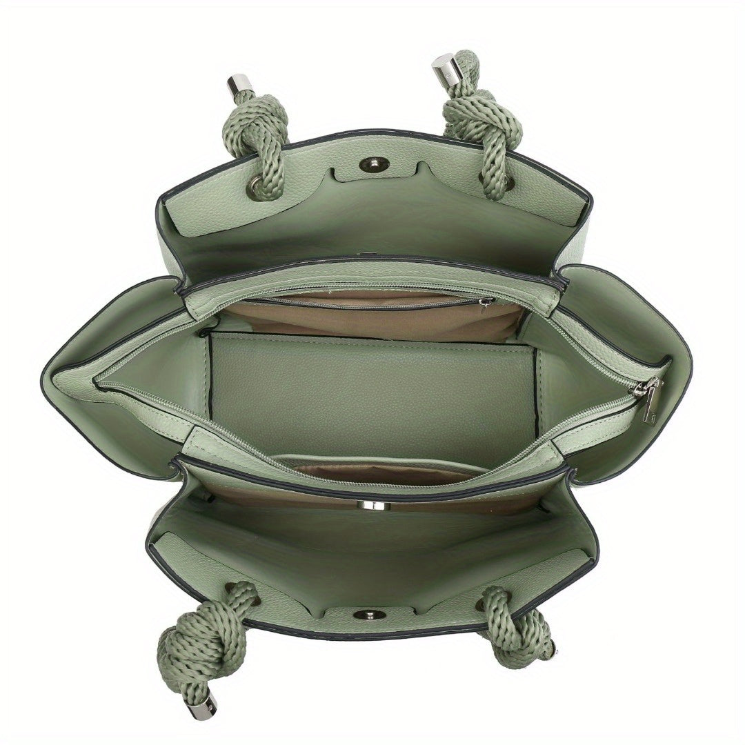 Women shoulder purse soft nylon handle hobo