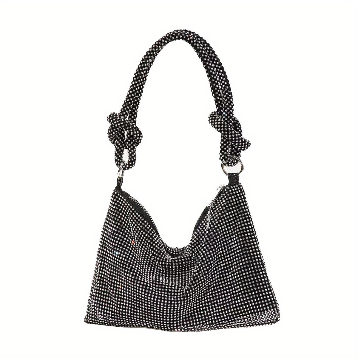 Bolso de hombro tipo hobo, bolso de noche con gran capacidad