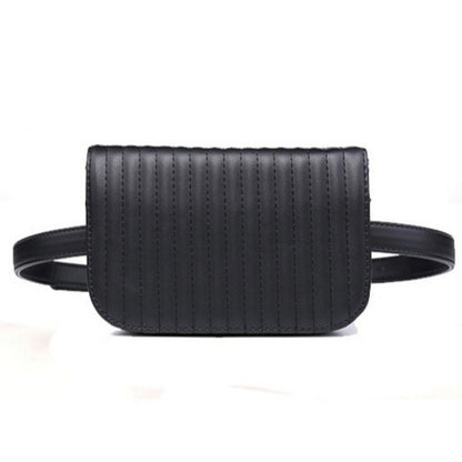 Riñonera pequeña para mujer Rivet: bolso de cintura informal y moderno para viajes, deportes, vacaciones, correr y playa; compacta, elegante y funcional. 