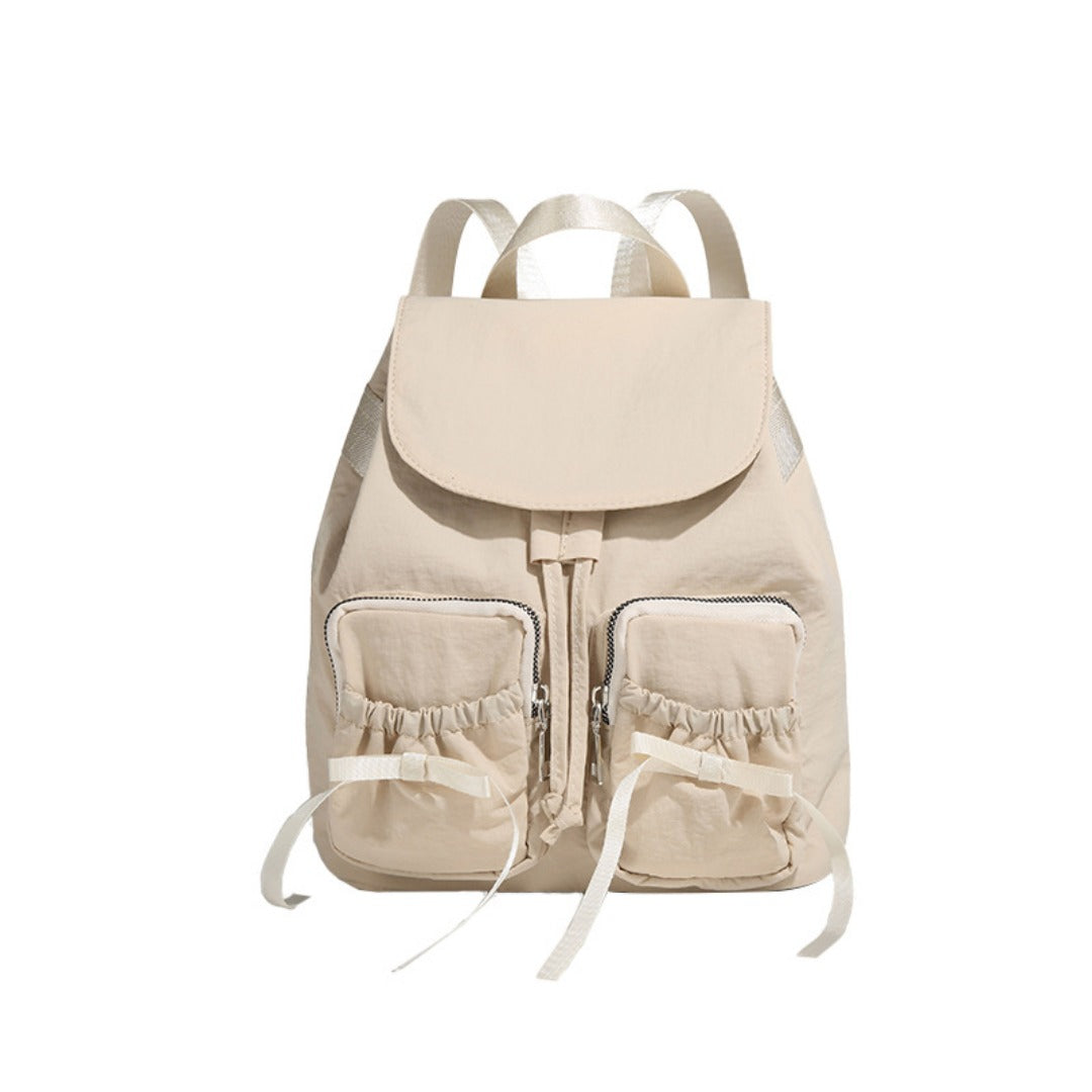 Mochila ligera de nailon, mochila informal Summer Academy, bolso de mano de nailon 