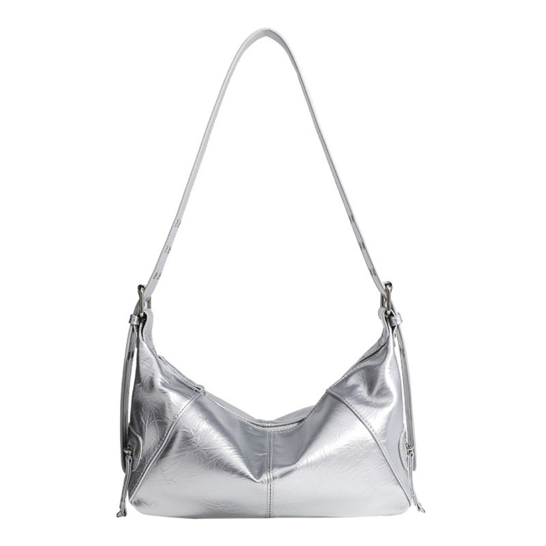 Bolsos hobo pequeños para mujer. Bolso de hombro estilo retro de estilo londinense, bolso versátil. 