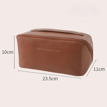 Makeup bag organizers,stylish cosmetic bag, large capacity portable versatile travel products toilet bag woman, makeup bag with compartments,