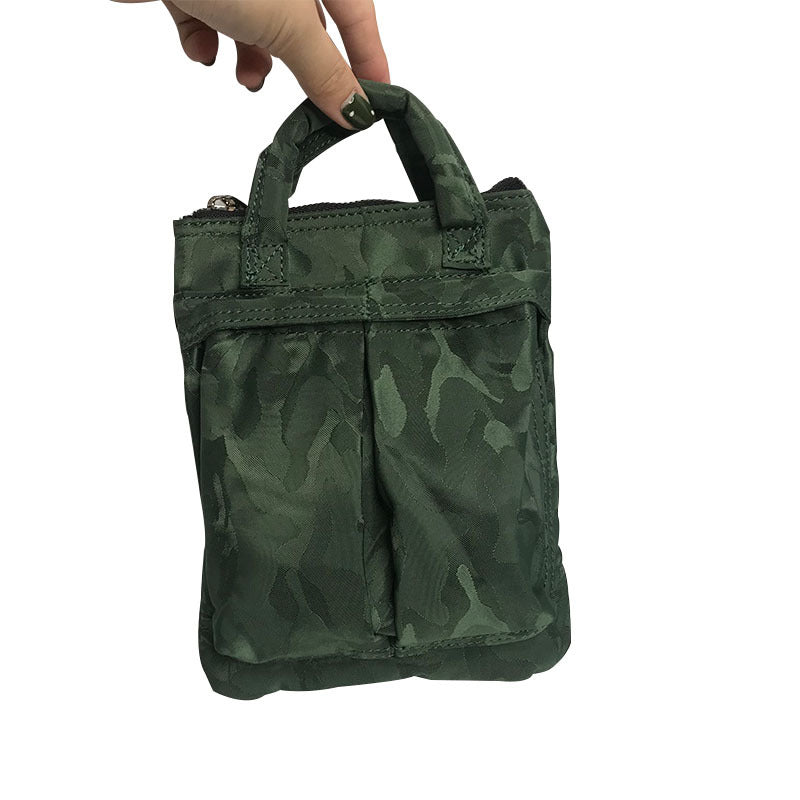 Men's mini casual crossbody bag, mini handbag, stylish mobile phone shoulder Crossbody bag for men