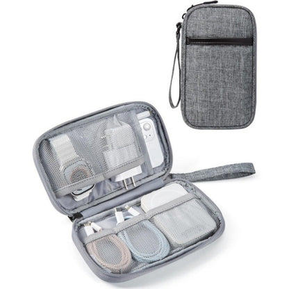 Zip Around Wristlet Wallet for Women, Headphone Cable Storage Bag, Travel Cable Storage Bag, Portable Wire Storage Bag