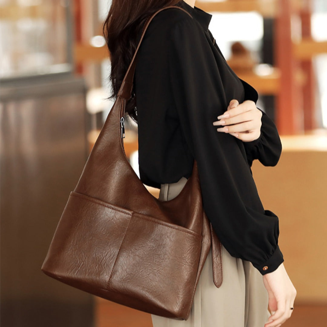 Bolsos tipo hobo para mujer, bolsos de hombro para el día a día, bolsos bandolera de gran capacidad para mujer, bolsos holgados 