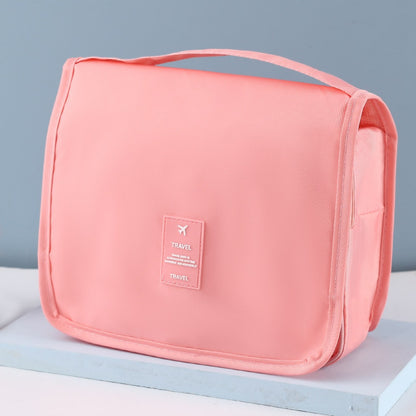 Neceser con compartimentos para artículos húmedos y secos, bolsa de viaje unisex, neceser de gran capacidad con cierre de gancho, impermeable. 