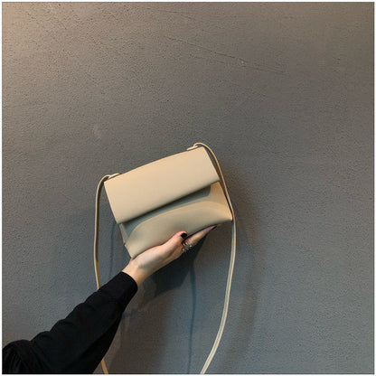 Bolso cuadrado pequeño con textura chic - Bolso cruzado versátil y elegante para mujer, ideal para el día a día 
