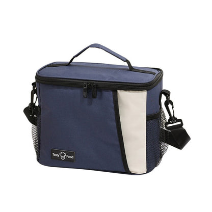 Bolsa de picnic para exteriores, bolsa para el almuerzo con correa cruzada, bolsa térmica para el hombro, bolsa para el almuerzo, bolsa para guardar bebidas frías y frutas 