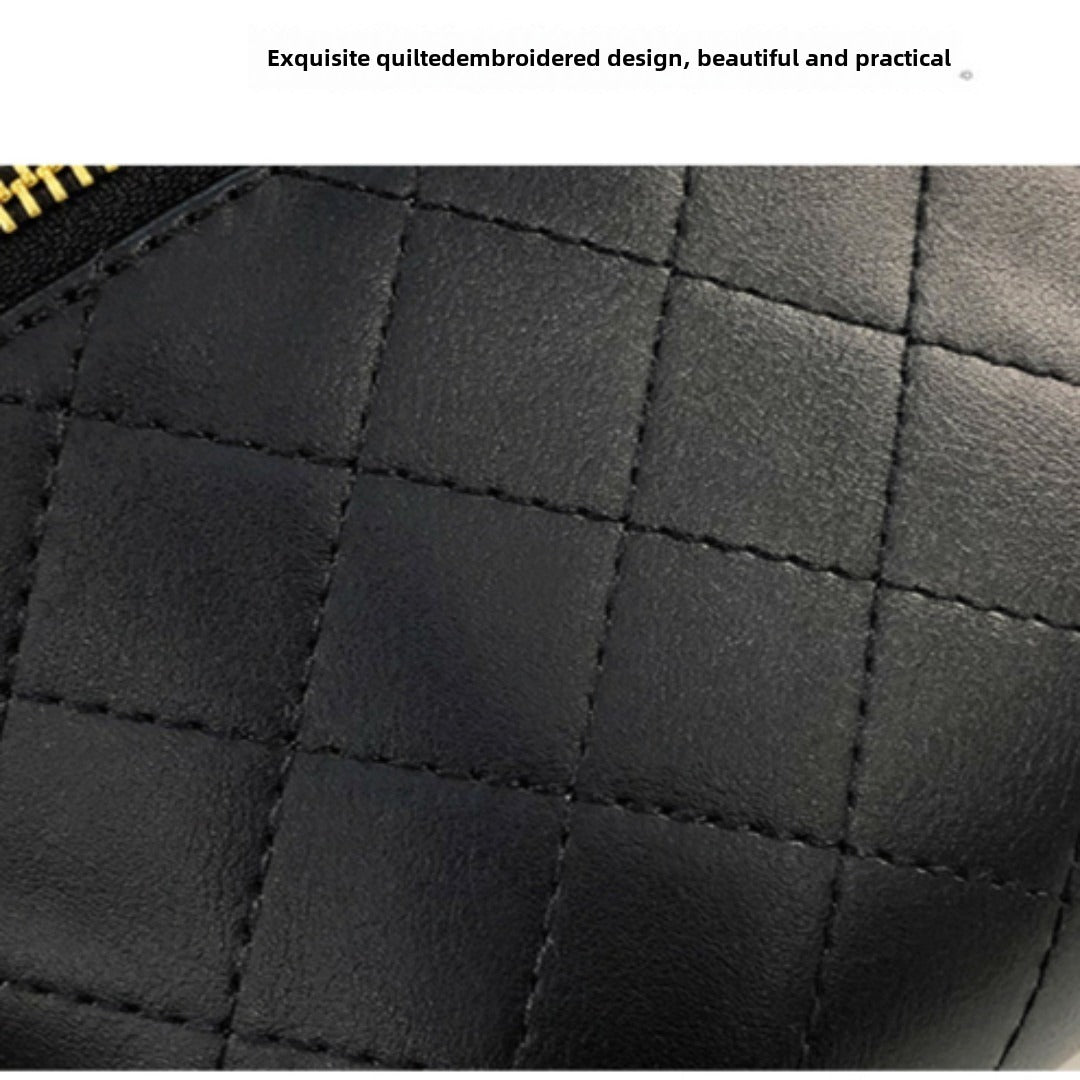 Riñonera de moda – Bolso bandolera elegante para mujer, ideal para el día a día gracias a su cadena ajustable. 