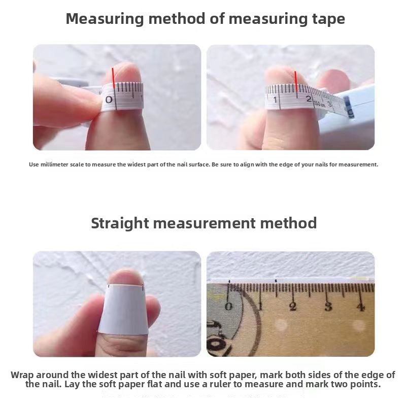 0938- Handmade press on nails fake nails removable