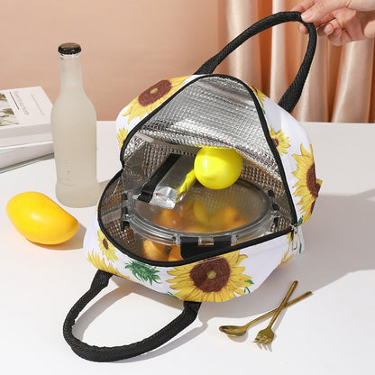 Bolsa térmica con estampado digital de alta calidad – Elegante bolsa para el almuerzo y bolsa de aluminio para hielo para mantener la frescura 